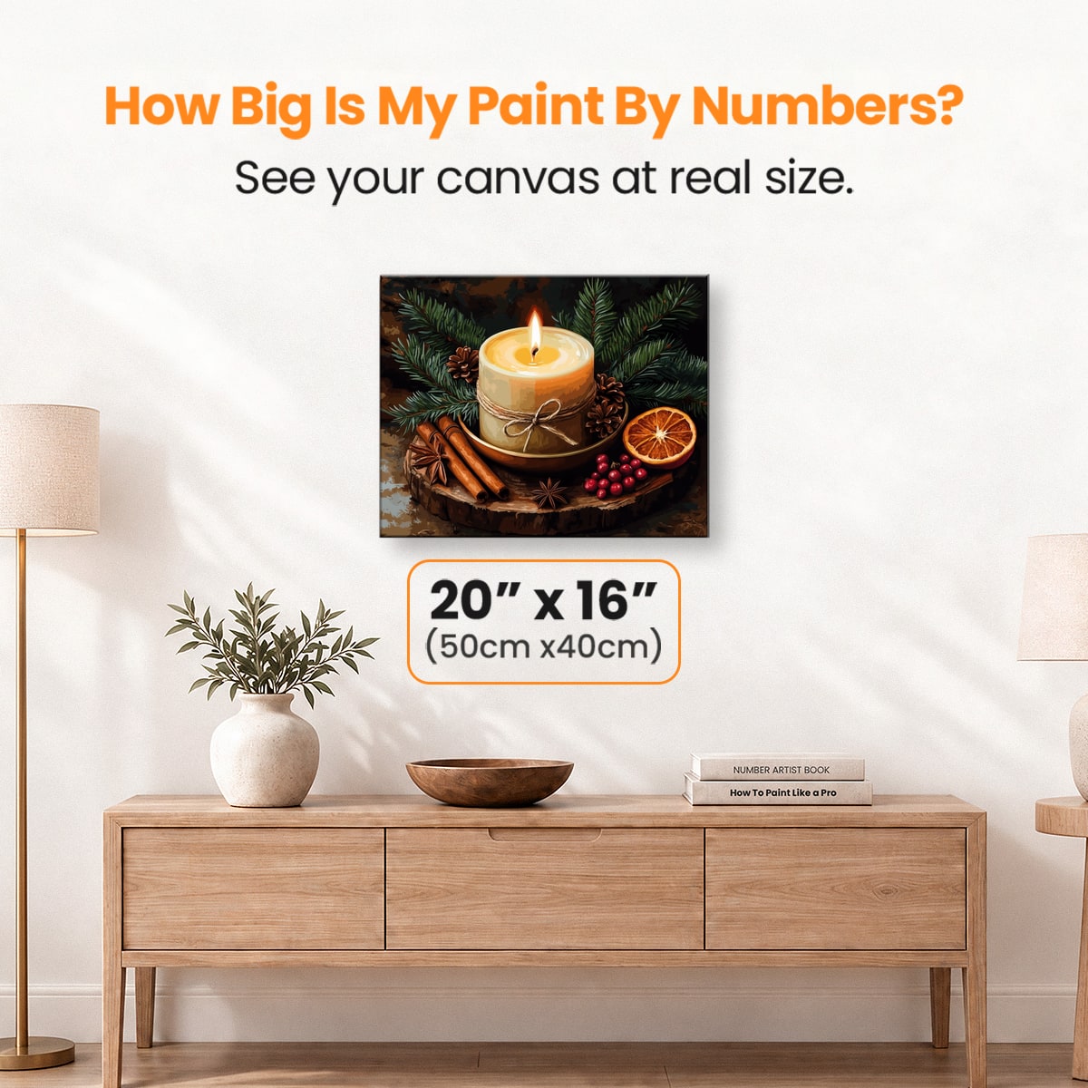 Spiced Comfort - Number Artist Paint by Numbers Kits