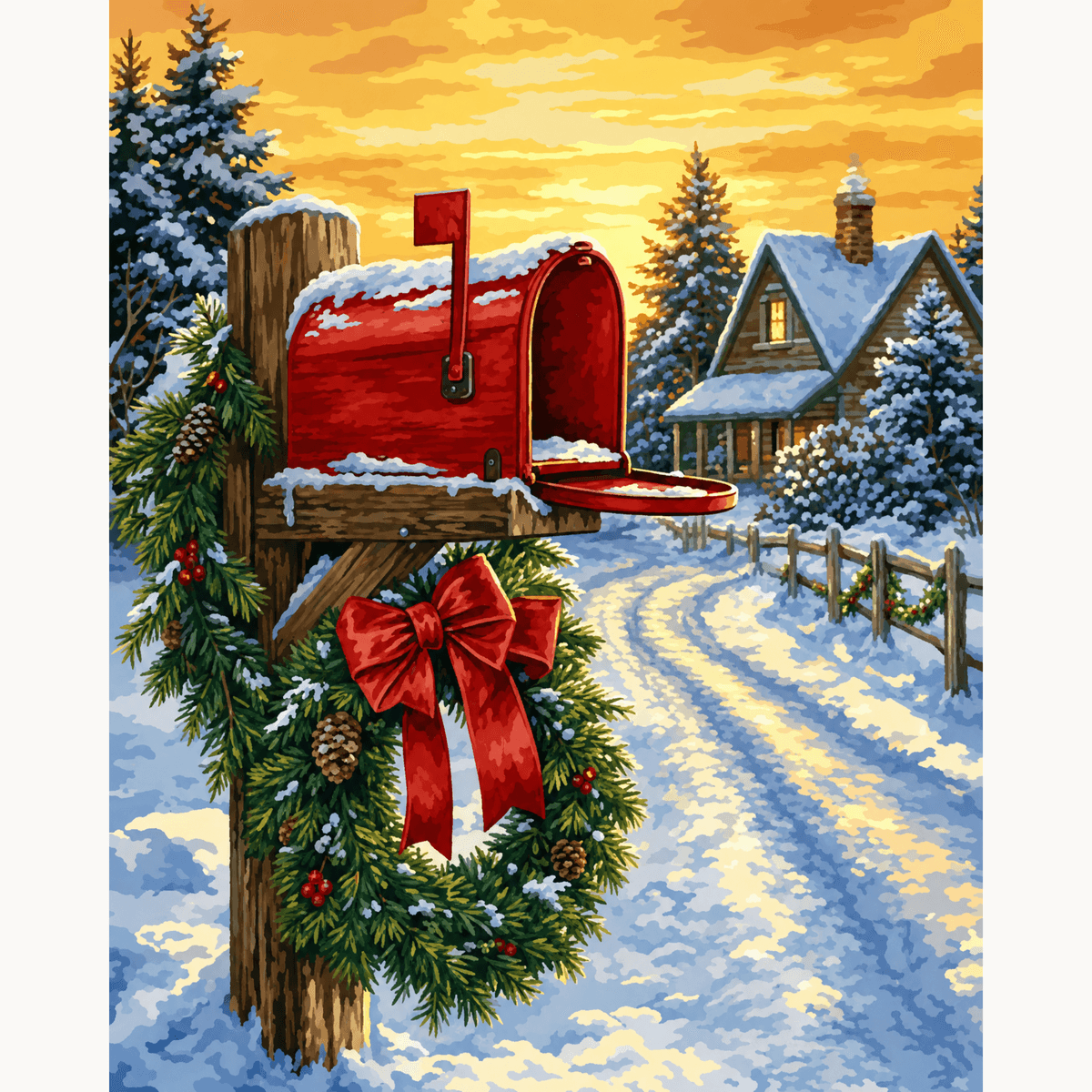 Letters Home - Number Artist Paint by Numbers Kits