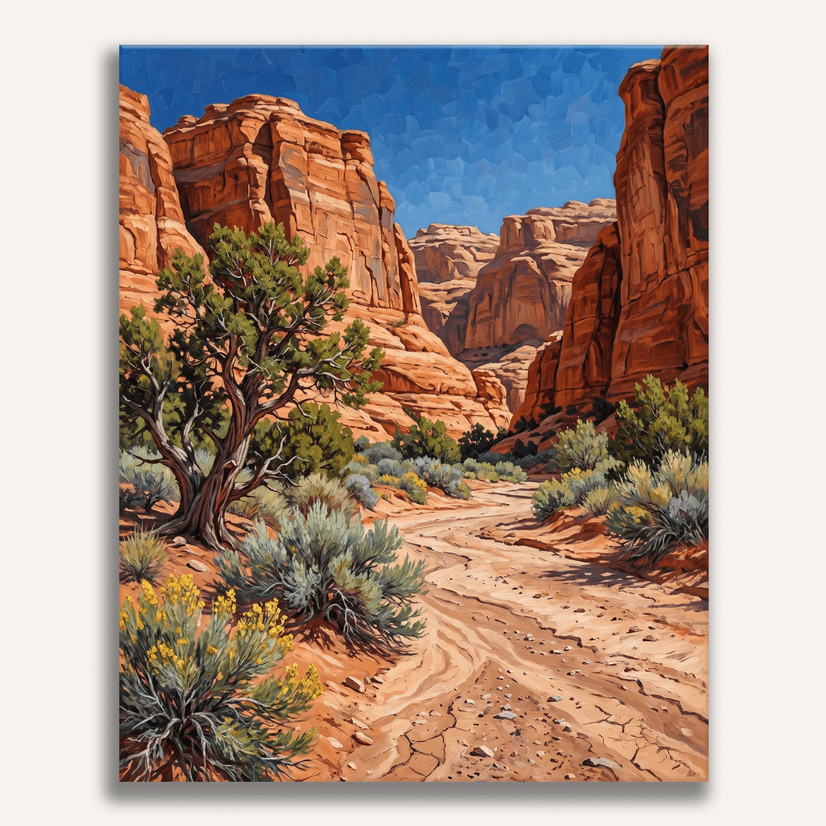 Canyon Glow - Number Artist Paint by Numbers Kits