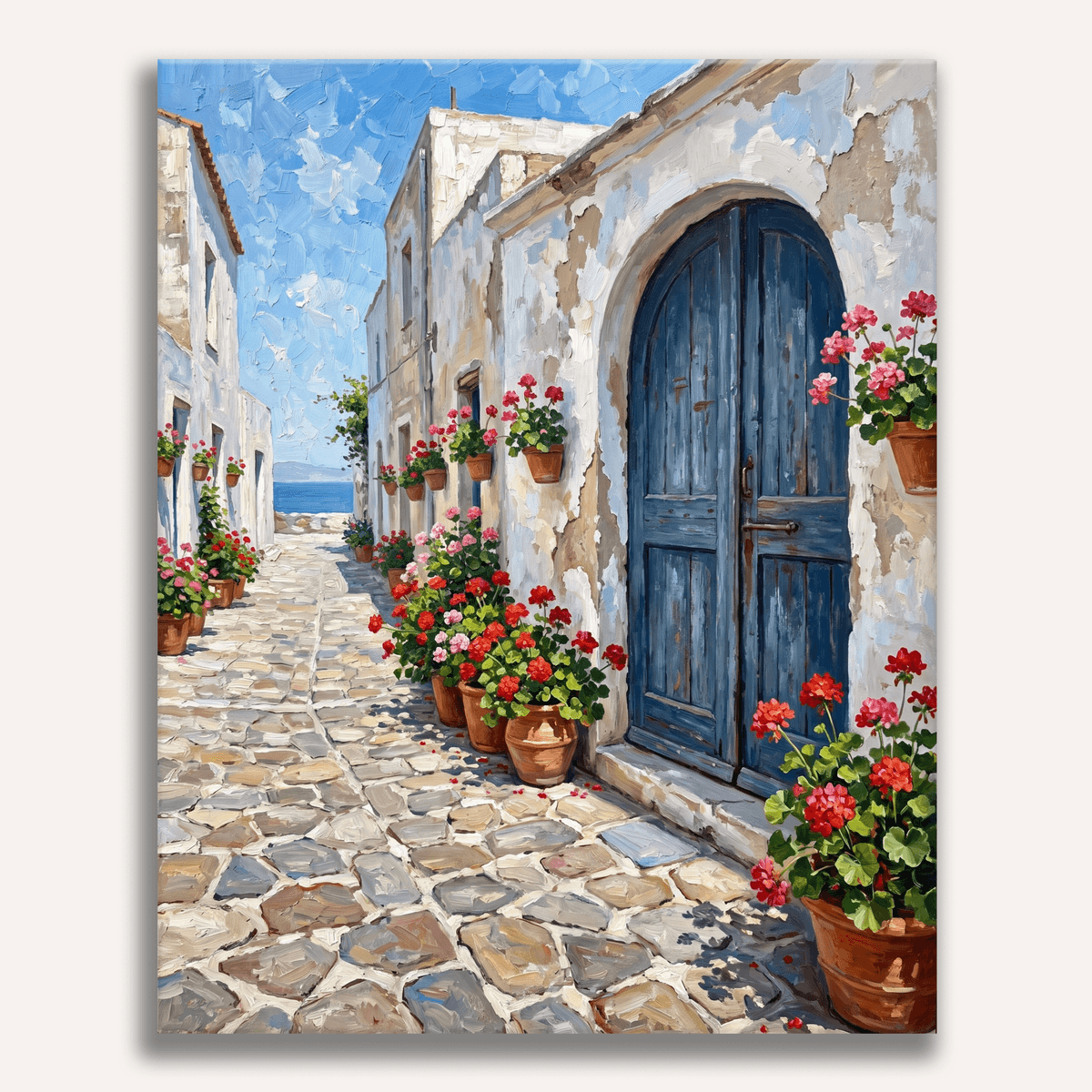 Little Blue Door - Number Artist Paint by Numbers Kits