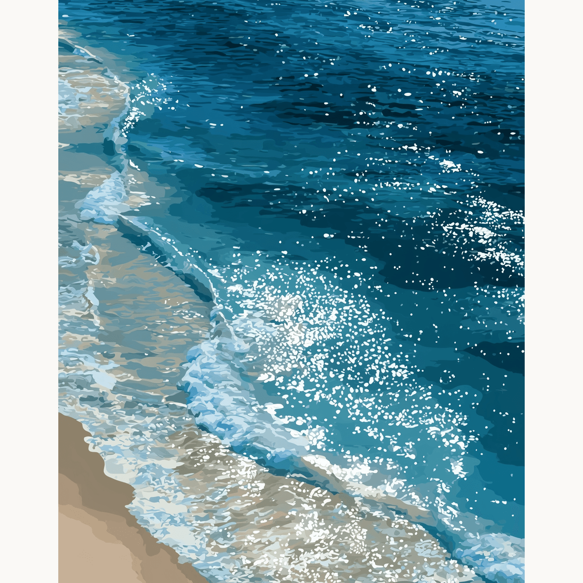 Ocean Blues - Number Artist Paint by Numbers Kits