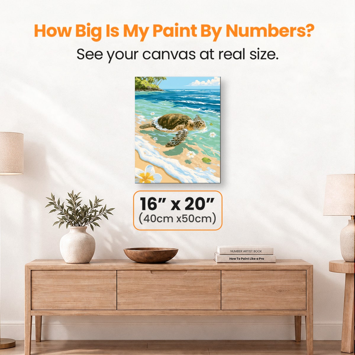 Plumeria Tide - Number Artist Paint by Numbers Kits