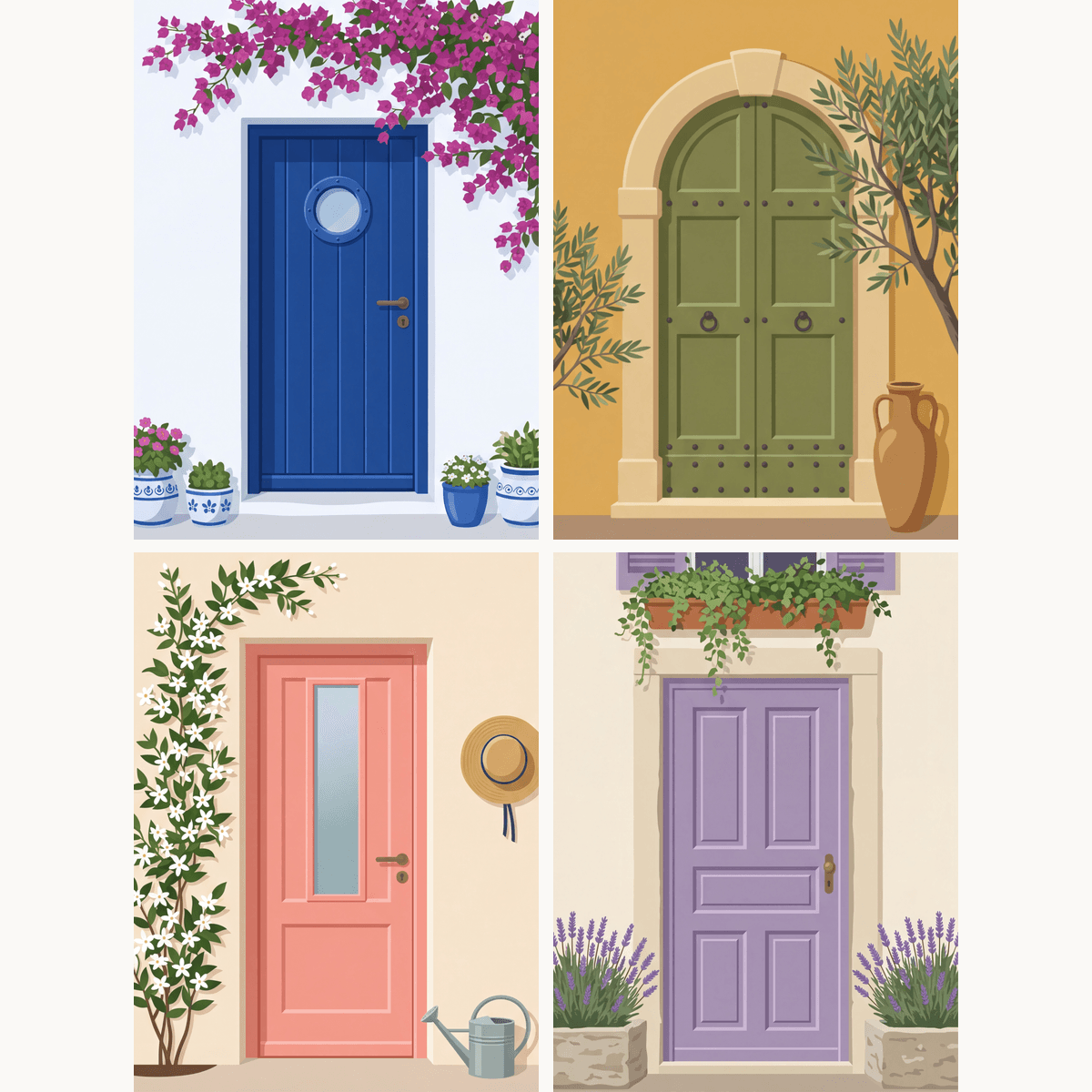 Doorstep Charm Vol. 2 - Number Artist Paint by Numbers Kits