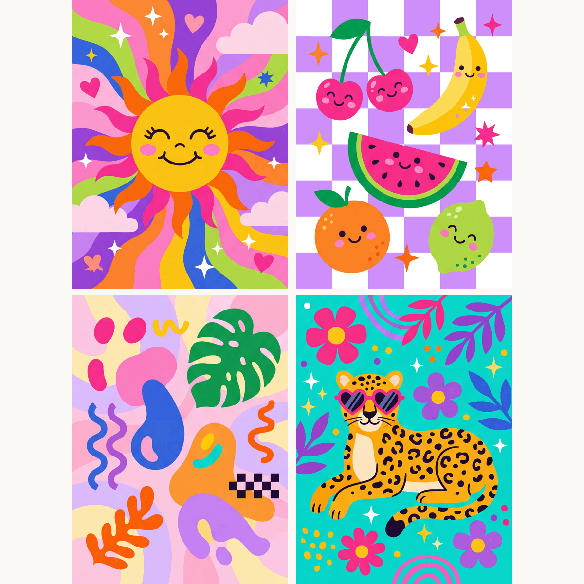 Groovy Vibes - Number Artist Paint by Numbers Kits