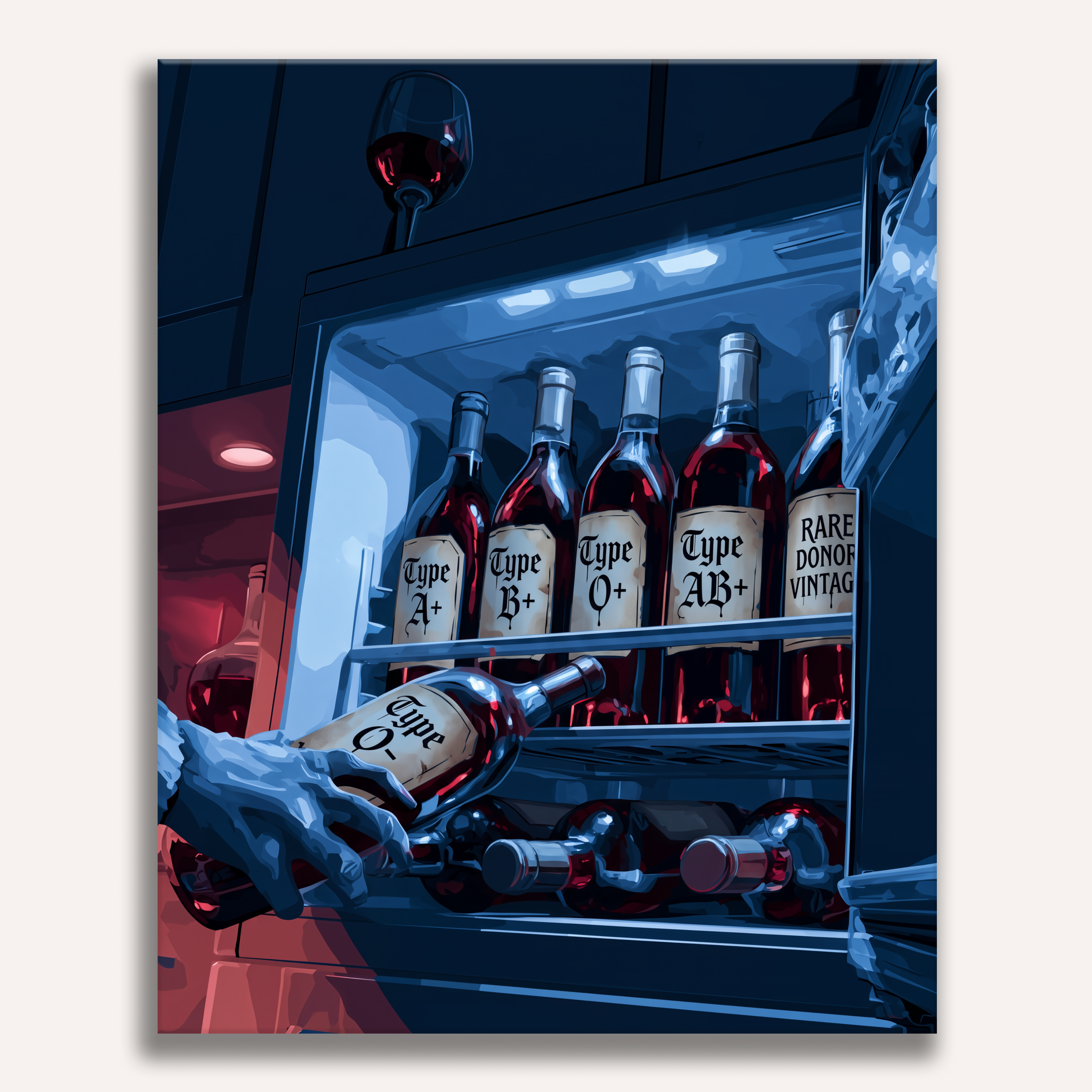 Vampire Beverage - Number Artist Paint by Numbers Kits