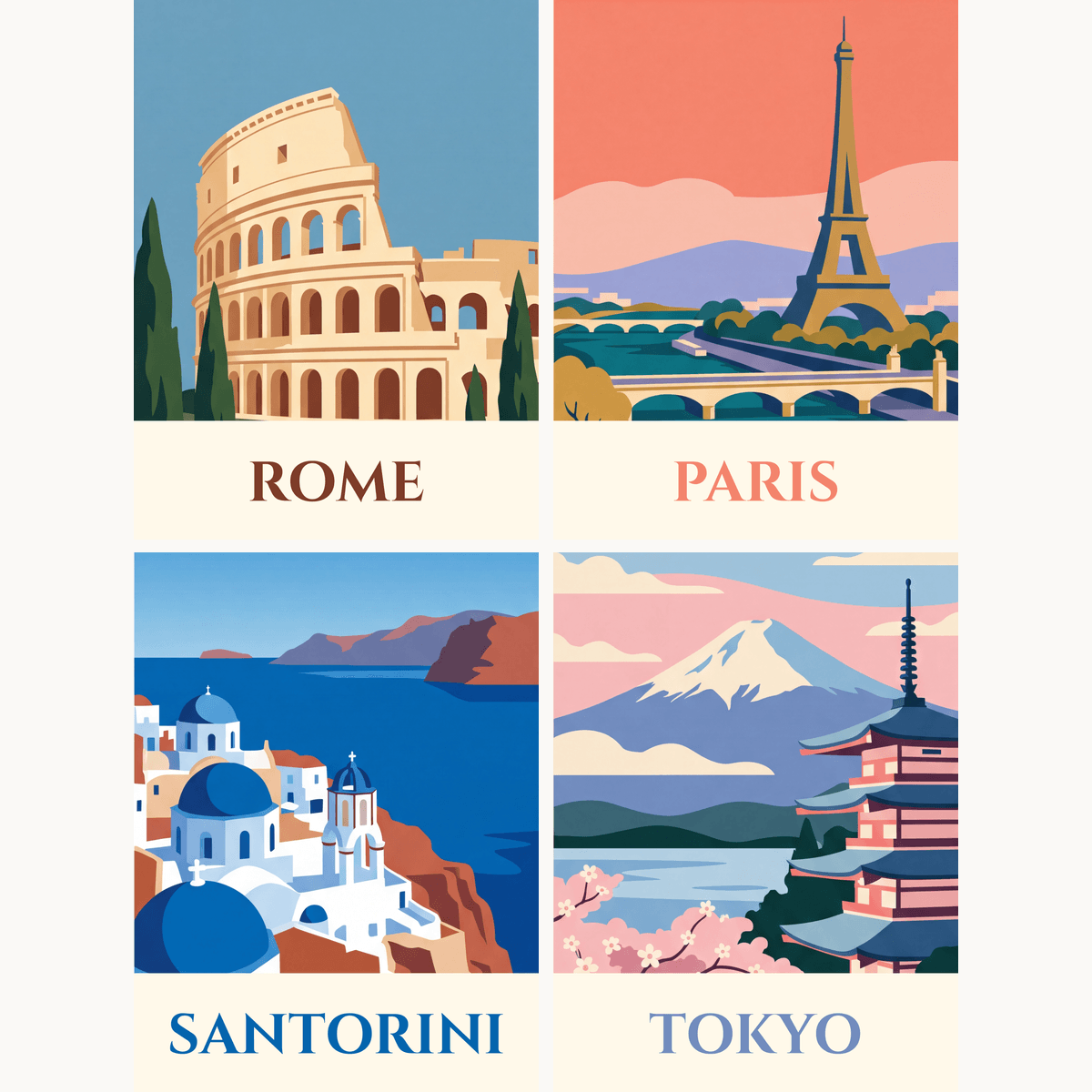 City of Dreams - Number Artist Paint by Numbers Kits