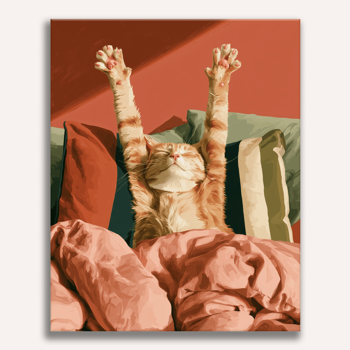 Early Stretches - Number Artist Paint by Numbers Kits