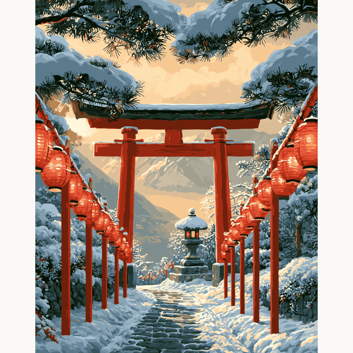 Inner Peace - Number Artist Paint by Numbers Kits