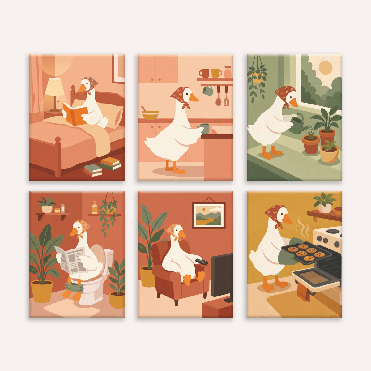 Goose Routine - Number Artist Paint by Numbers Kits