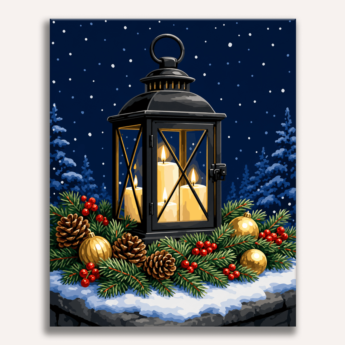 Silent Glow - Number Artist Paint by Numbers Kits