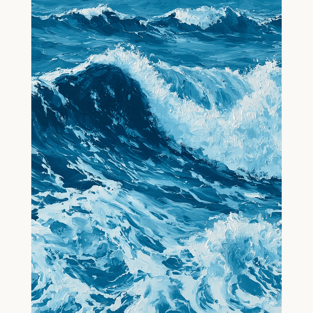 Waves - Number Artist Paint by Numbers Kits