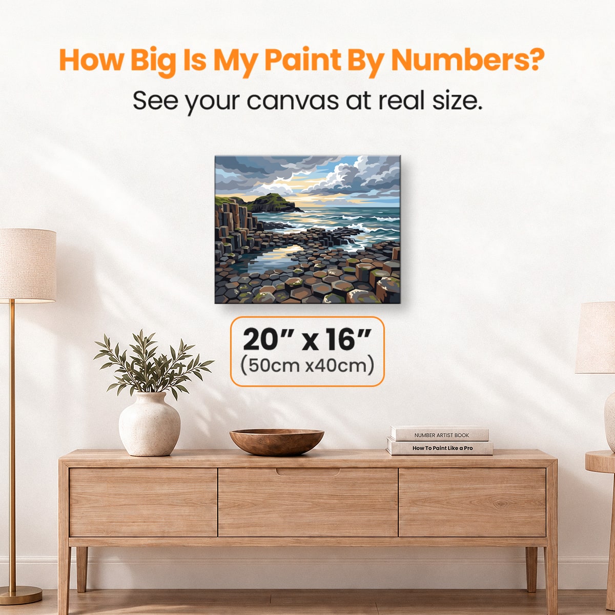 Causeway Stormlight - Number Artist Paint by Numbers Kits
