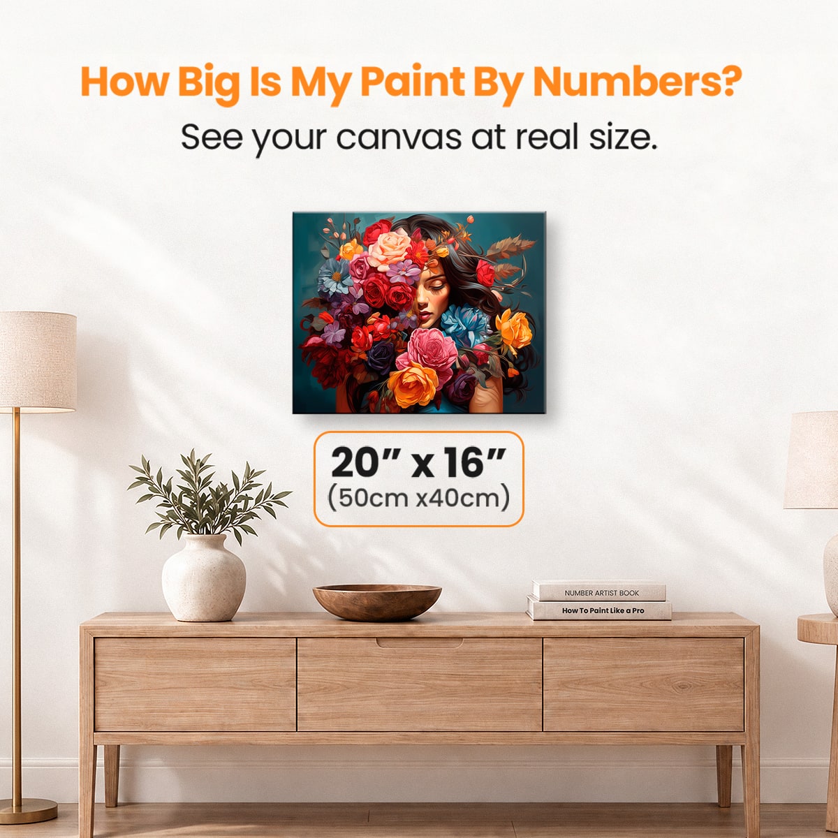 This is a vibrant and detailed painting featuring a person.