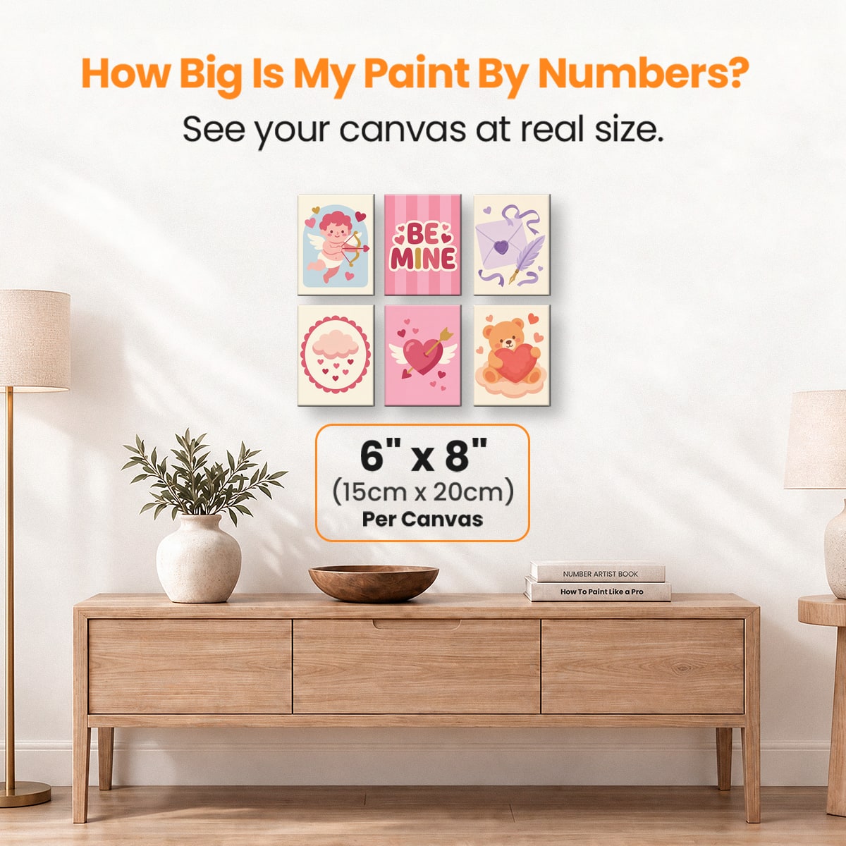 Be Mine - Number Artist Paint by Numbers Kits