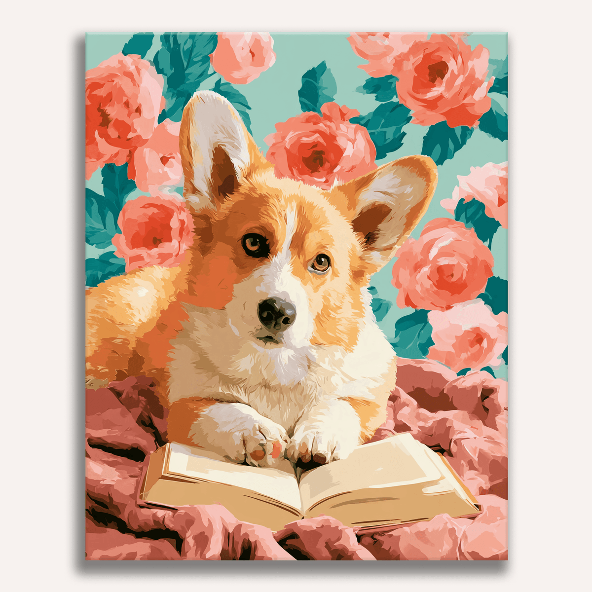 Corgi Literature - Number Artist Paint by Numbers Kits