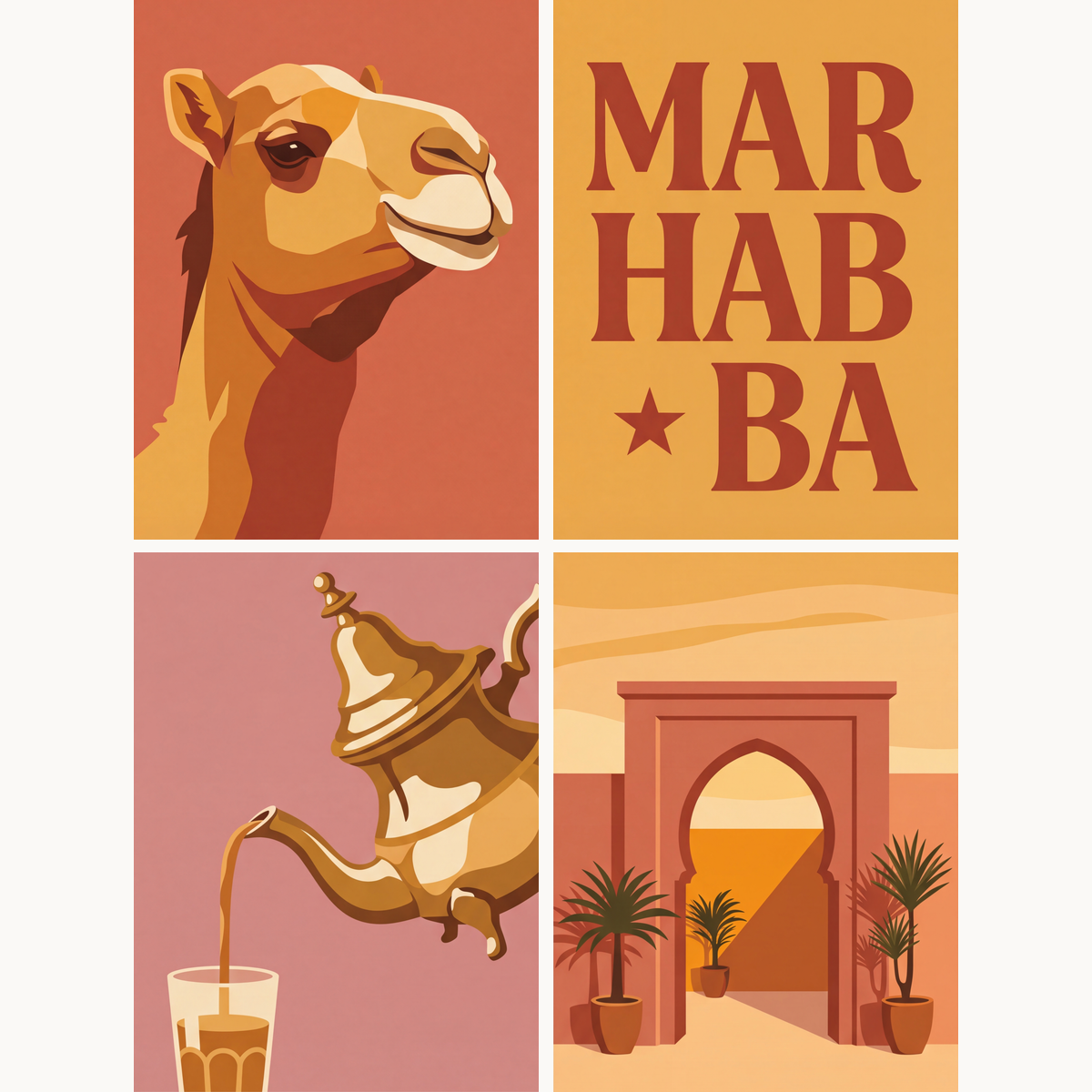 Marrakesh Moments - Number Artist Paint by Numbers Kits