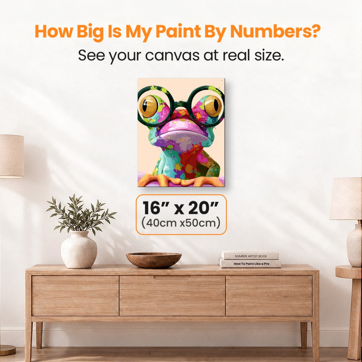 Colorful Mess - Number Artist Paint by Numbers Kits