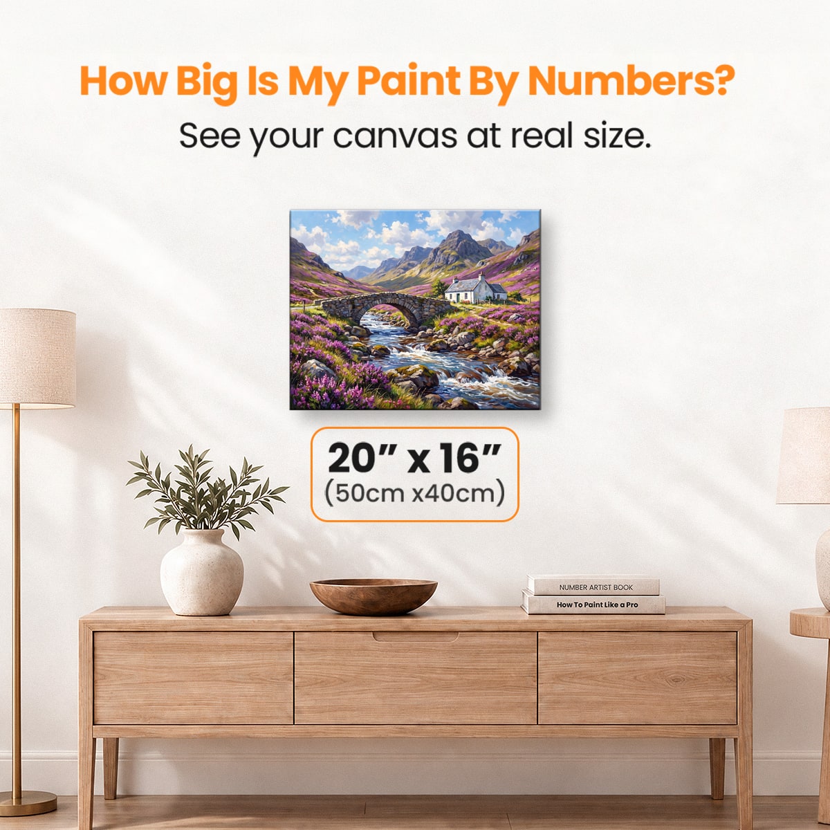 Highlands Glen - Number Artist Paint by Numbers Kits