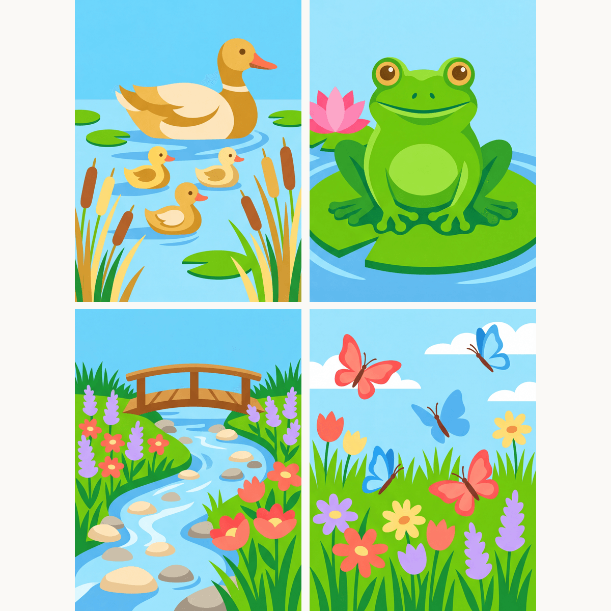 Spring Calm - Number Artist Paint by Numbers Kits