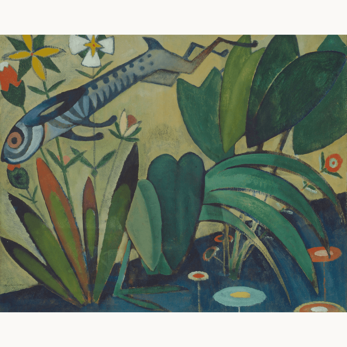 The Leap of the Rabbit by Amadeo de Souza-Cardoso - Number Artist Paint by Numbers Kits