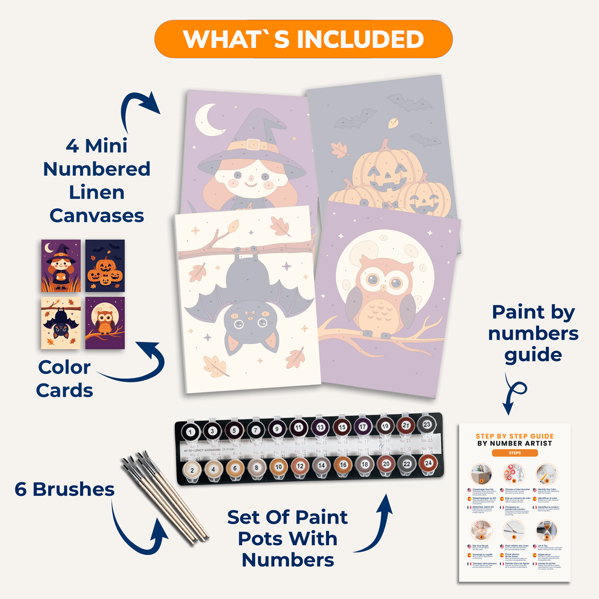 Witching Hour - Number Artist Paint by Numbers Kits
