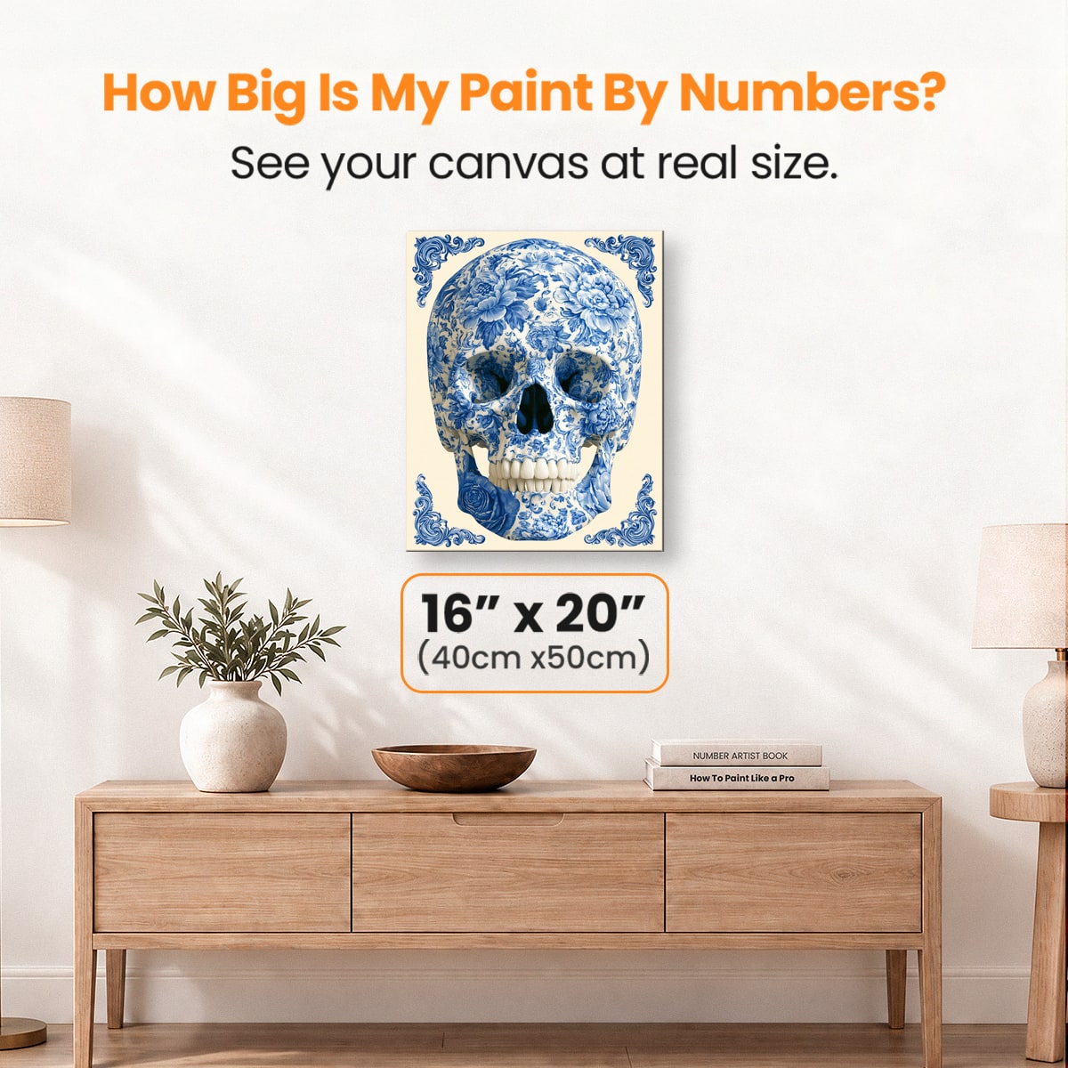 Floral Anatomy - Number Artist Paint by Numbers Kits