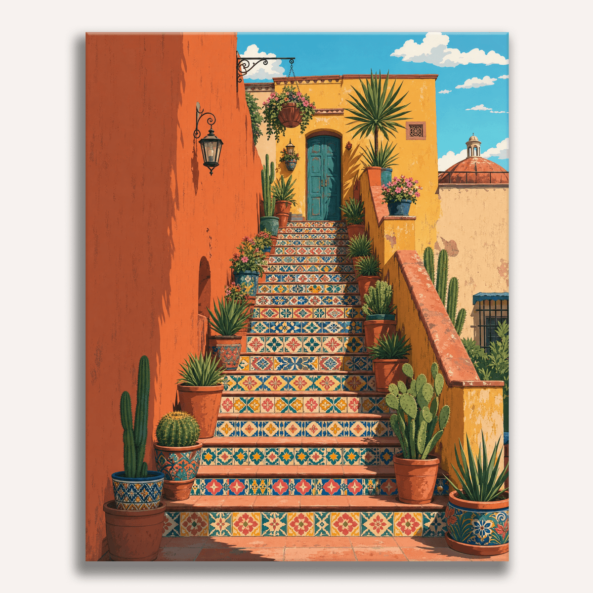 The Talavera Ascent - Number Artist Paint by Numbers Kits