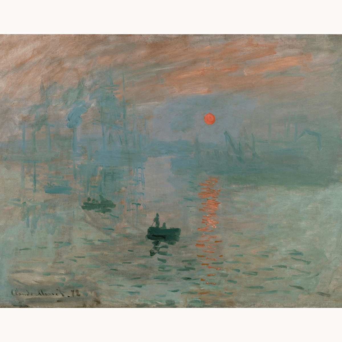 Impression, Sunrise by Claude Monet - Number Artist Paint by Numbers Kits