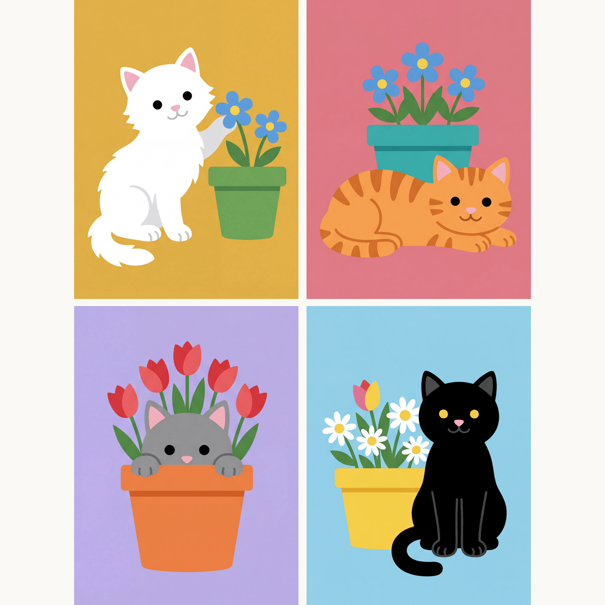 Little Sprouts of Joy - Number Artist Paint by Numbers Kits