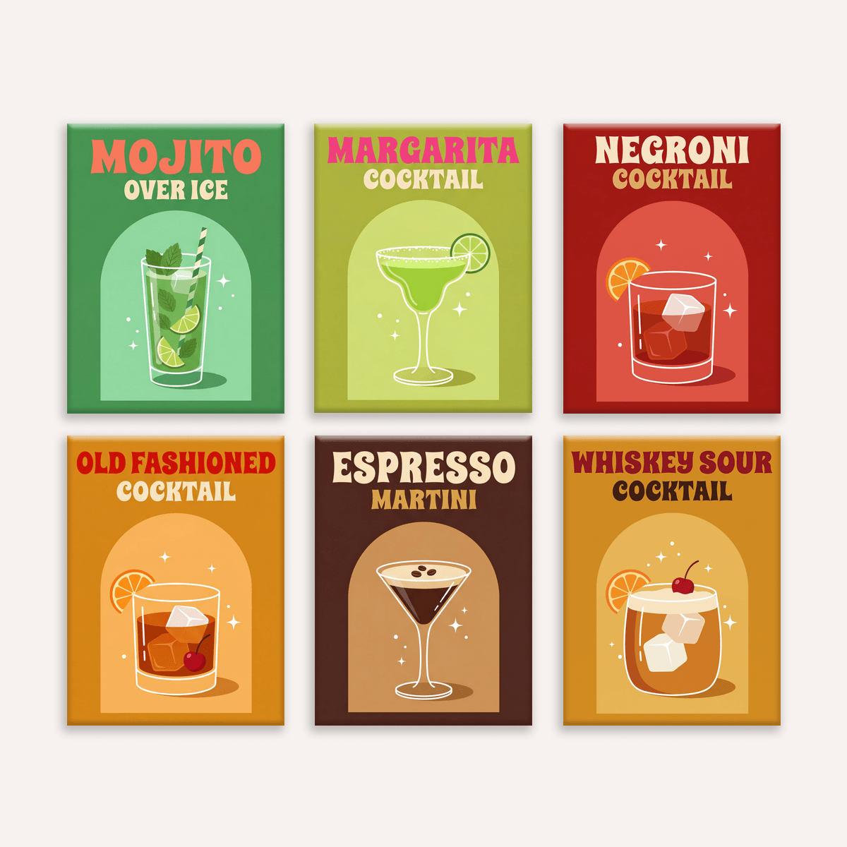 Cocktail Club - Number Artist Paint by Numbers Kits