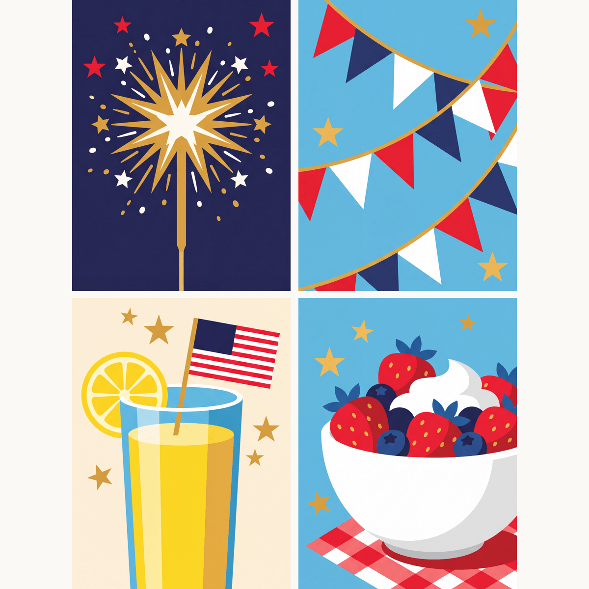 Star-Spangled Celebration - Number Artist Paint by Numbers Kits