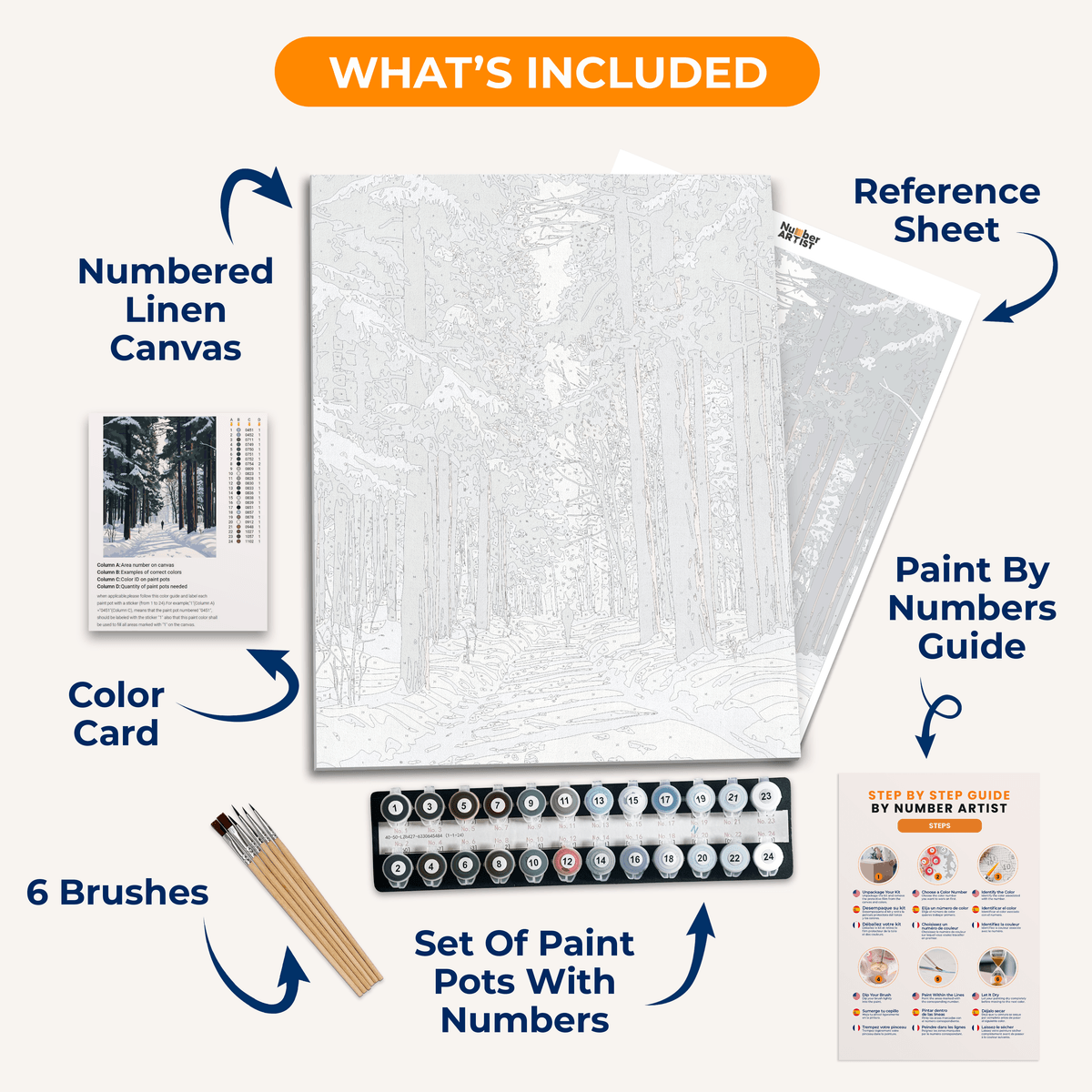 The Sound of Silence - Number Artist Paint by Numbers Kits