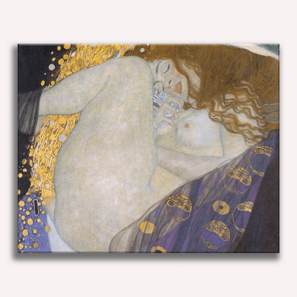 Danaë by Gustav Klimt - Number Artist Paint by Numbers Kits