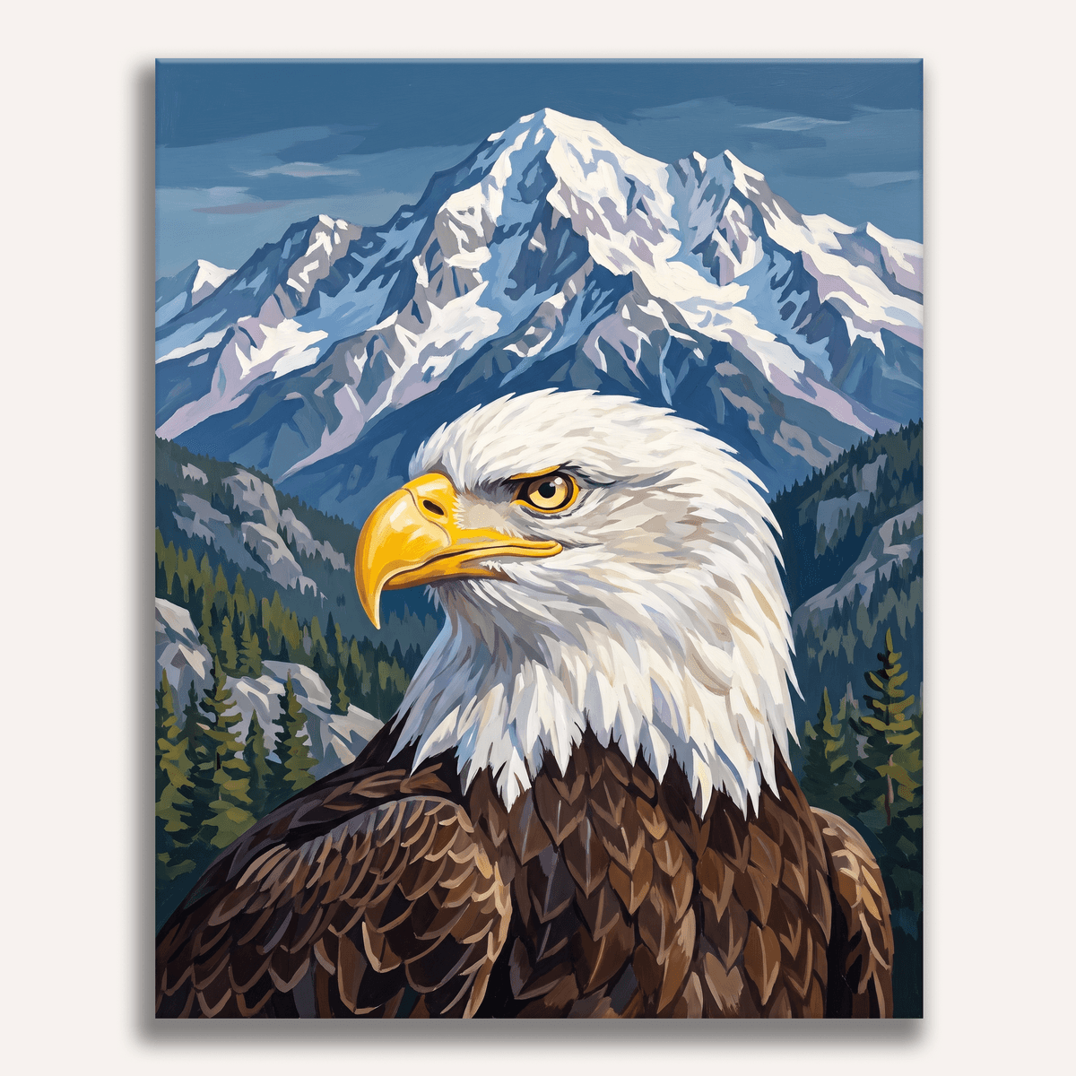 Fearless Gaze - Number Artist Paint by Numbers Kits