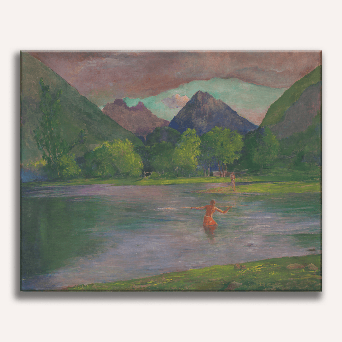 The Entrance to the Tautira River Tahiti by John La Farge - Number Artist Paint by Numbers Kits