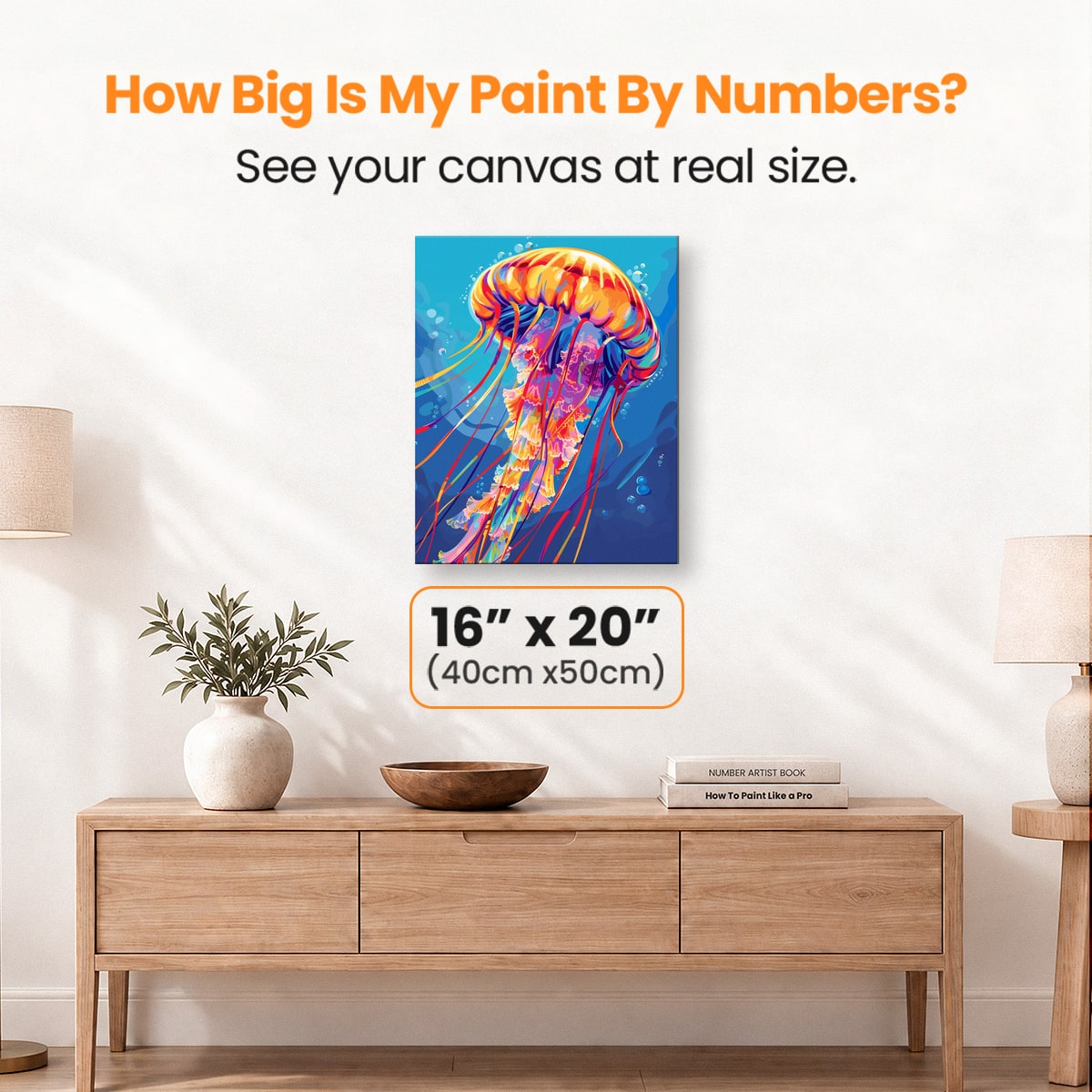 King of Jellyfish - Number Artist Paint by Numbers Kits