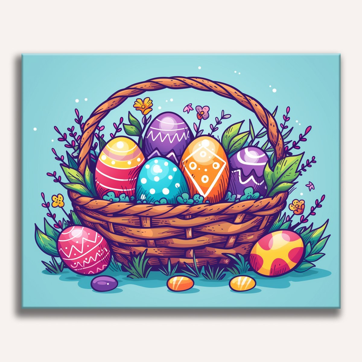 Easter Harvest - Number Artist Diamond Painting Kits