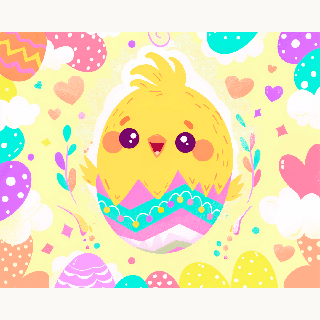 Easter Hatchling - Number Artist Diamond Painting Kits
