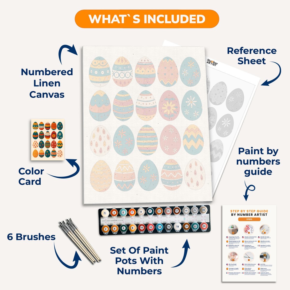 Egg Collection - Number Artist Diamond Painting Kits