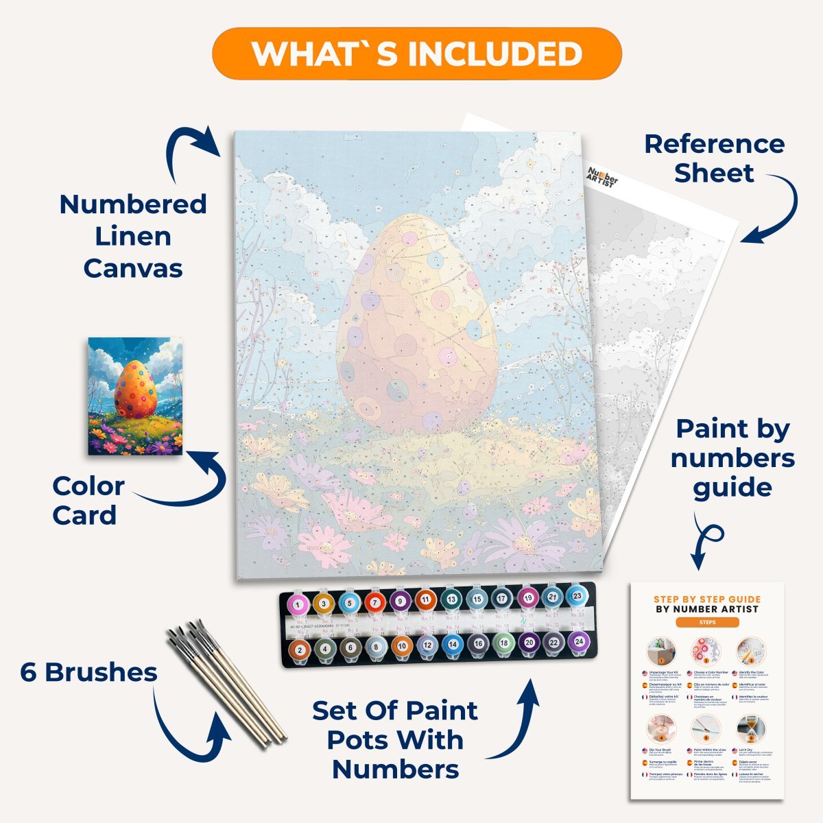 Egg of the Hill - Number Artist Diamond Painting Kits