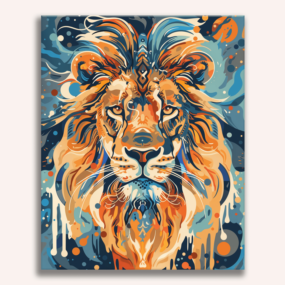 Ferocious Leo - Number Artist Paint By Numbers Kits