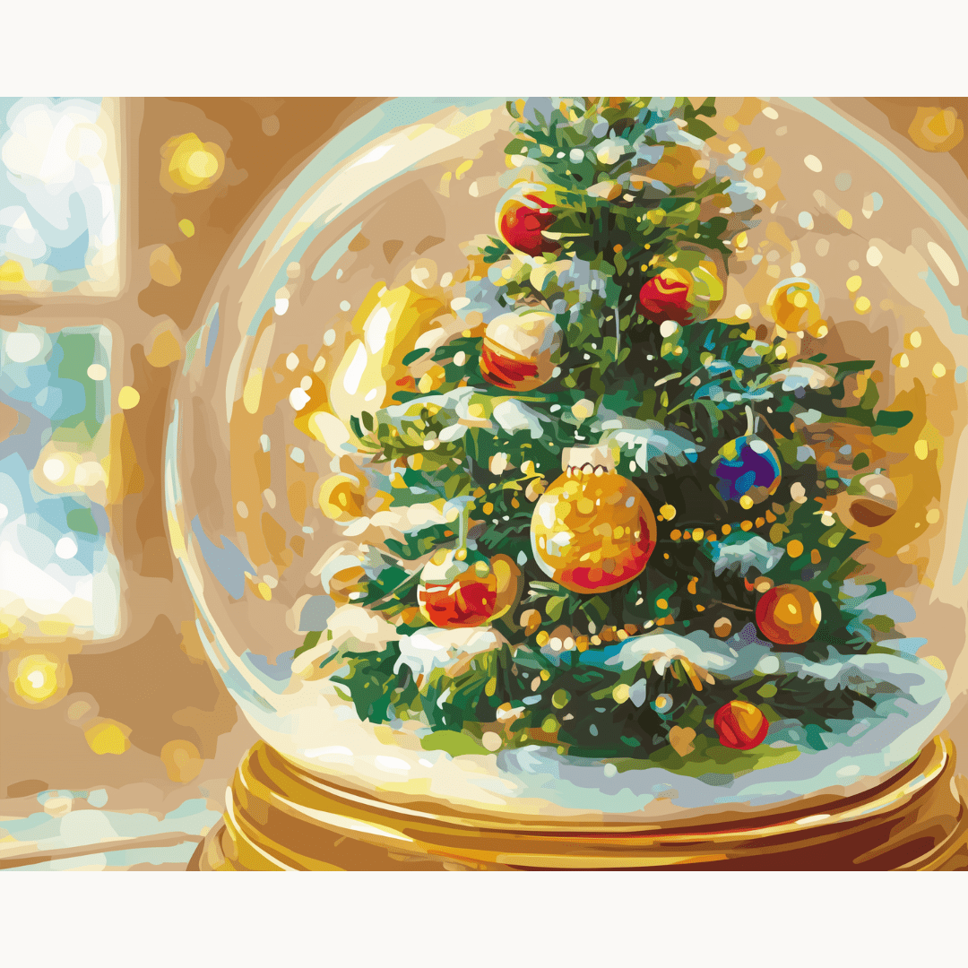 Festive Snow Globe