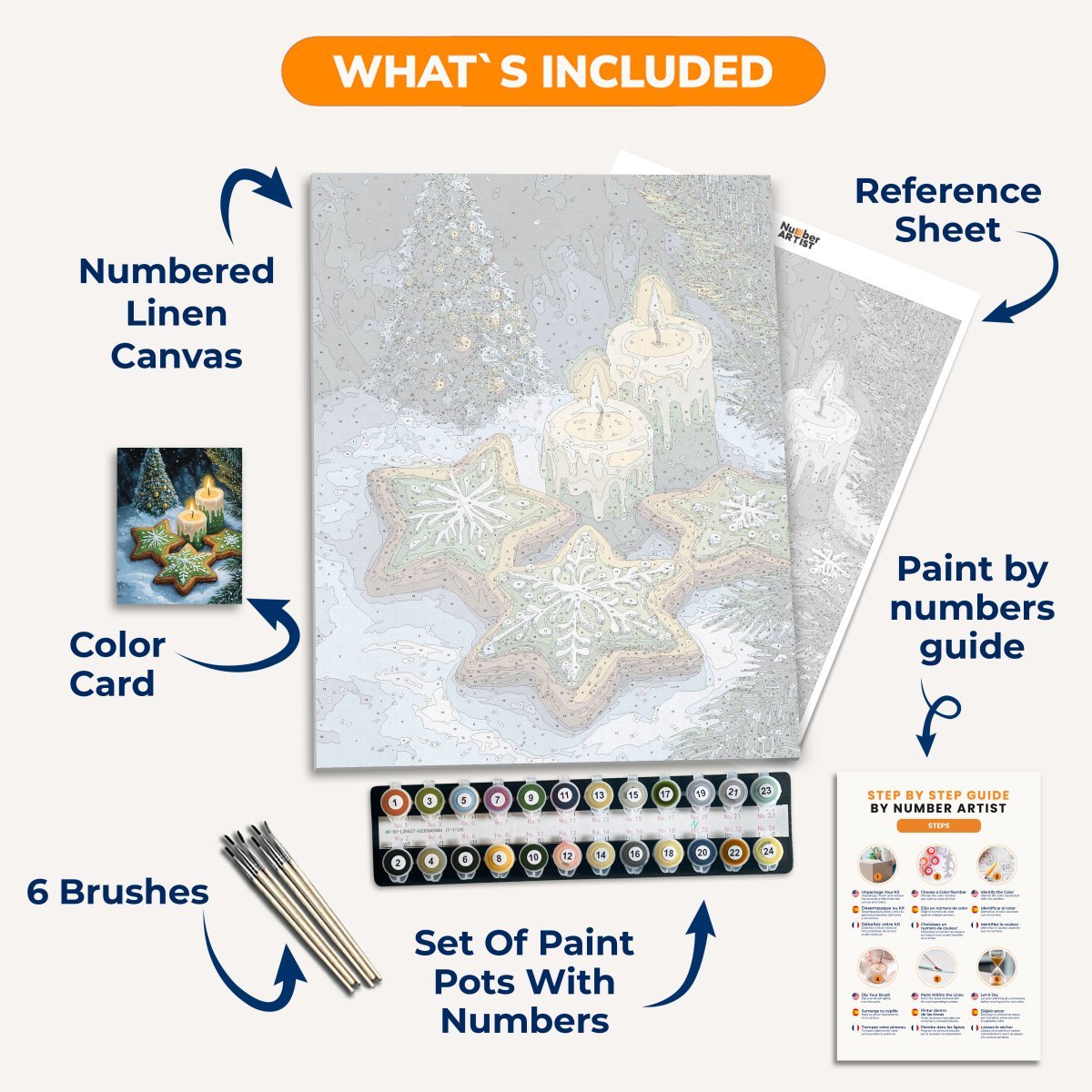 Festive Sweets - Number Artist Diamond Painting Kits