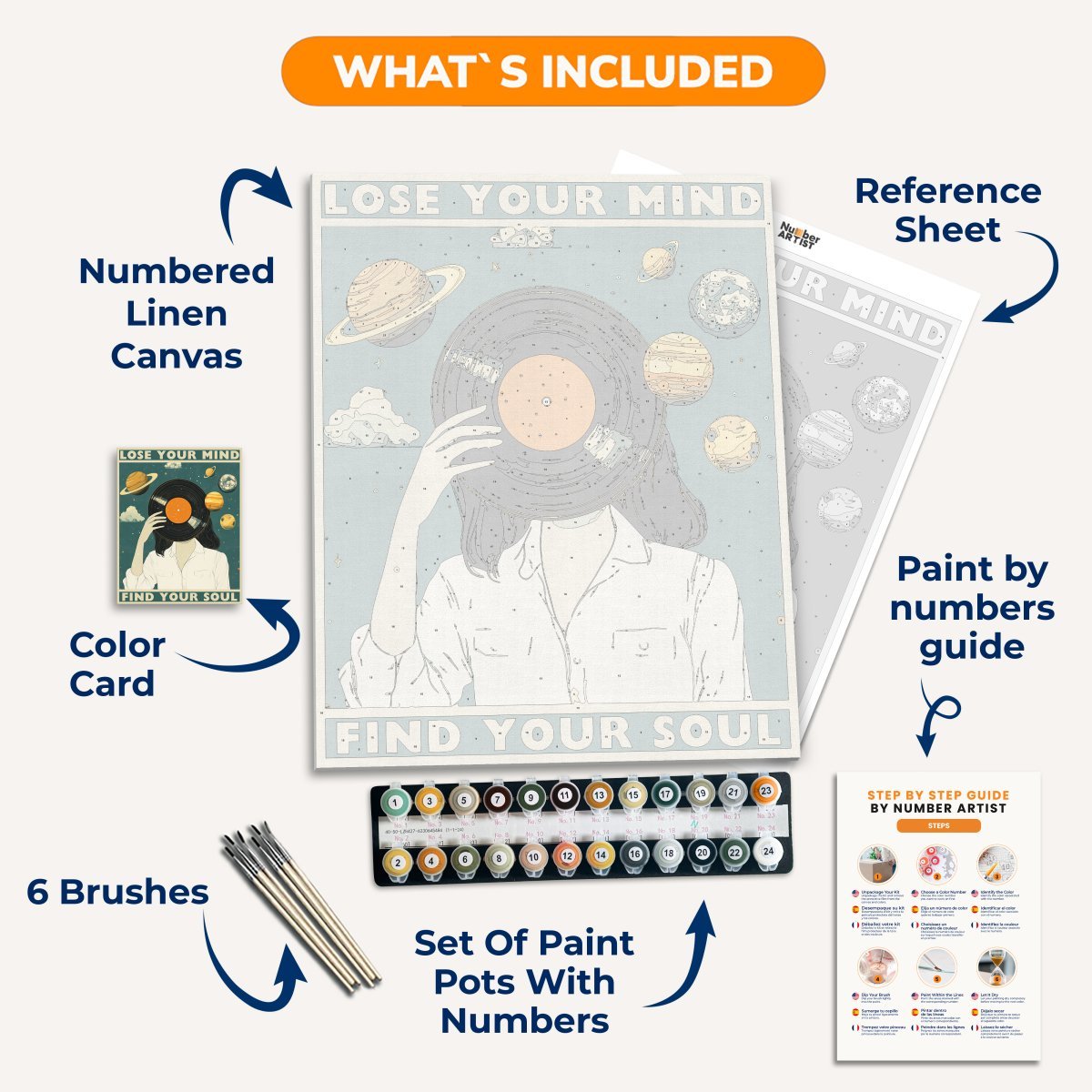 Find Your Soul - Number Artist Diamond Painting Kits