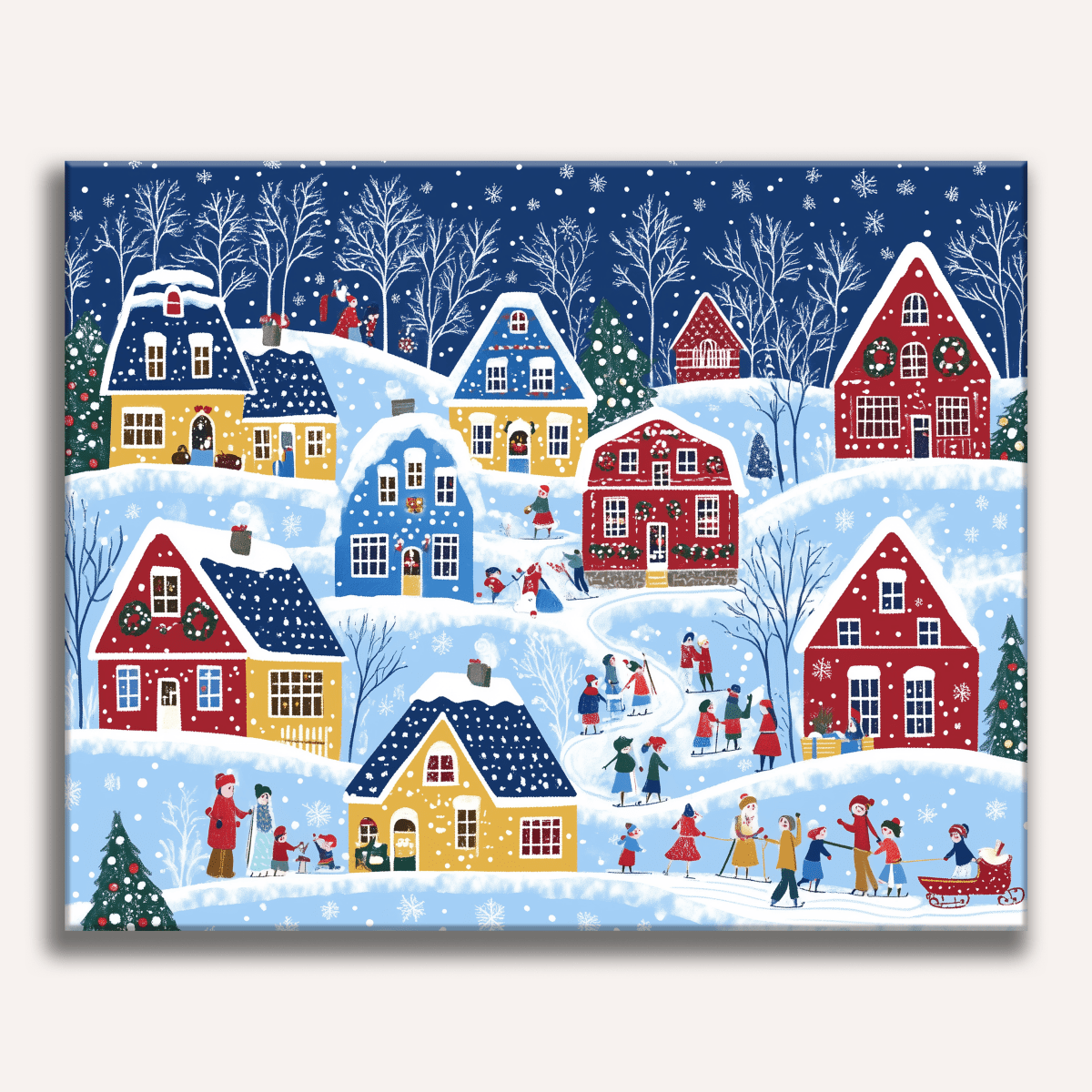 First Snow - Number Artist Diamond Painting Kits