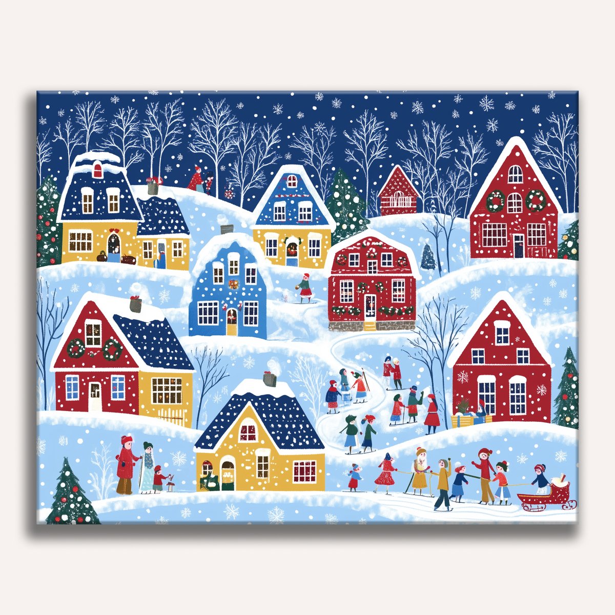 First Snow - Number Artist Paint By Numbers Kits