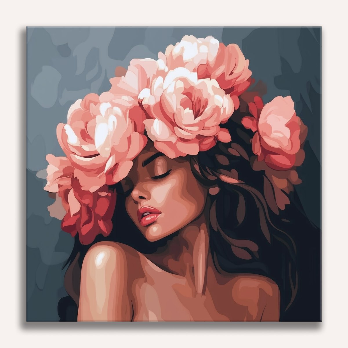Floral Essence - Number Artist Diamond Painting Kits