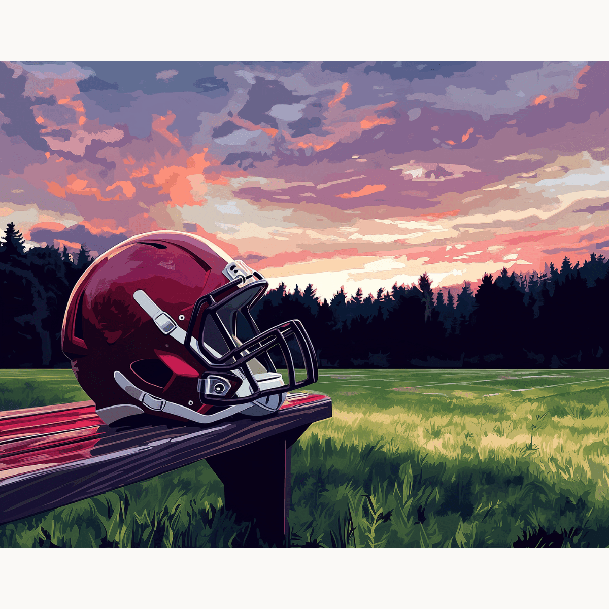 Football Dreams - Number Artist Paint by Numbers Kits