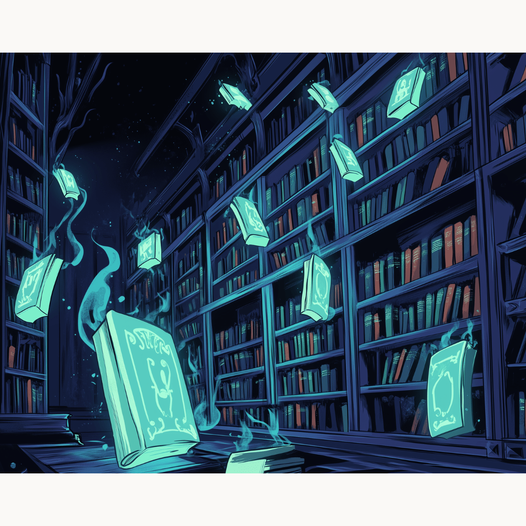 Forgotten Library - Number Artist Diamond Painting Kits