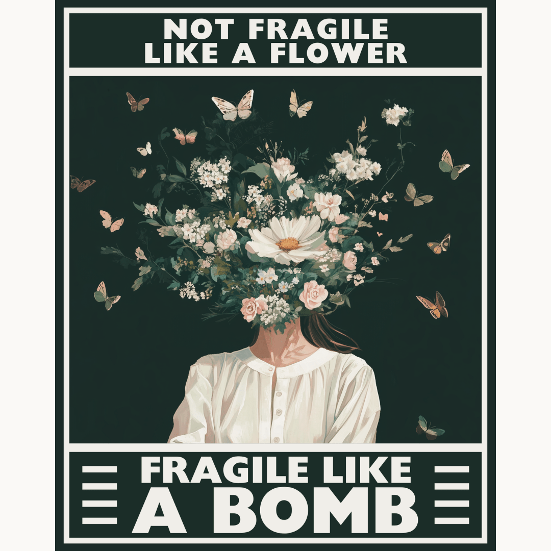 Fragile Like a Bomb - Number Artist Diamond Painting Kits